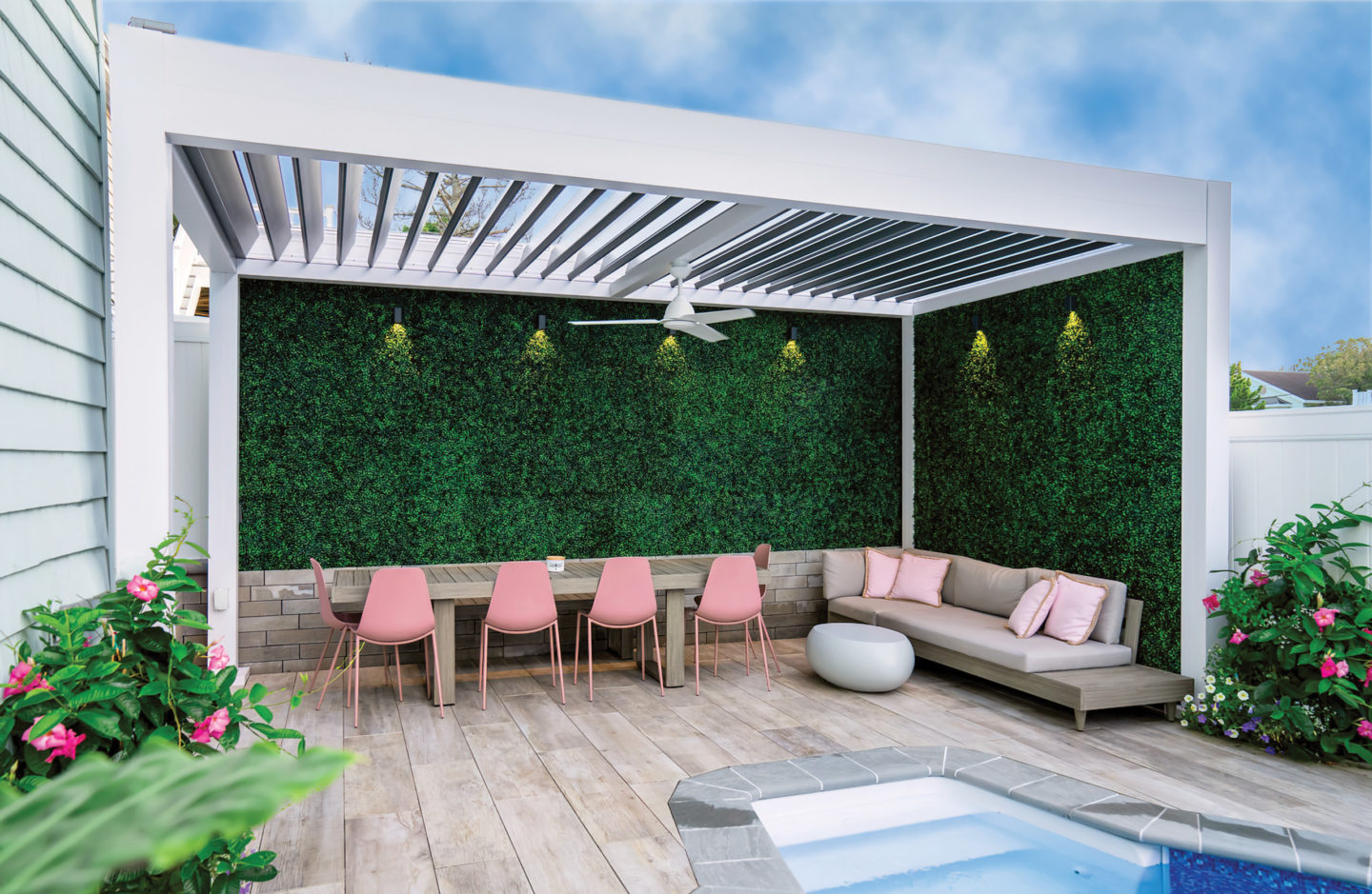 Electric Outdoor Aluminum Pergola Roof System Shade Louver Pergola For Garden.jpg