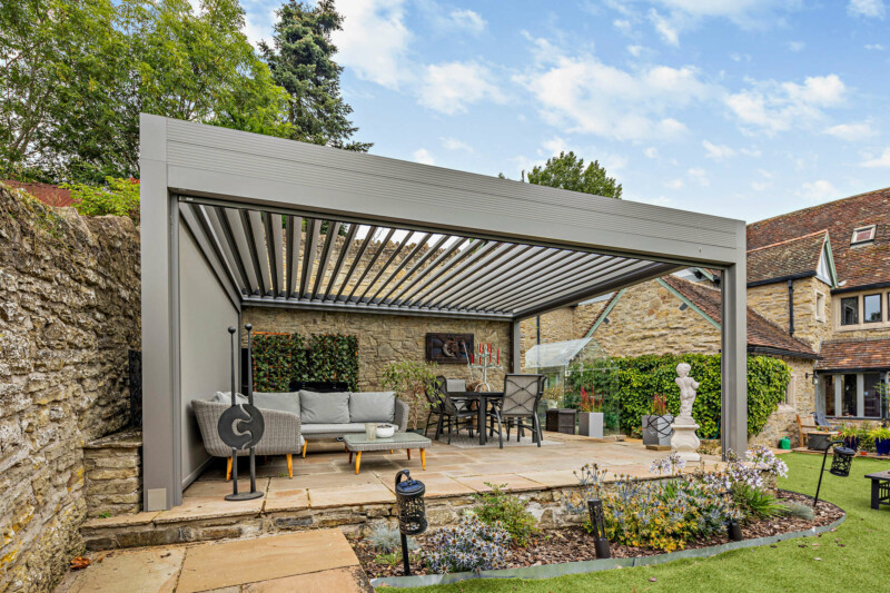 3M*3M Louvered Roof Pergola