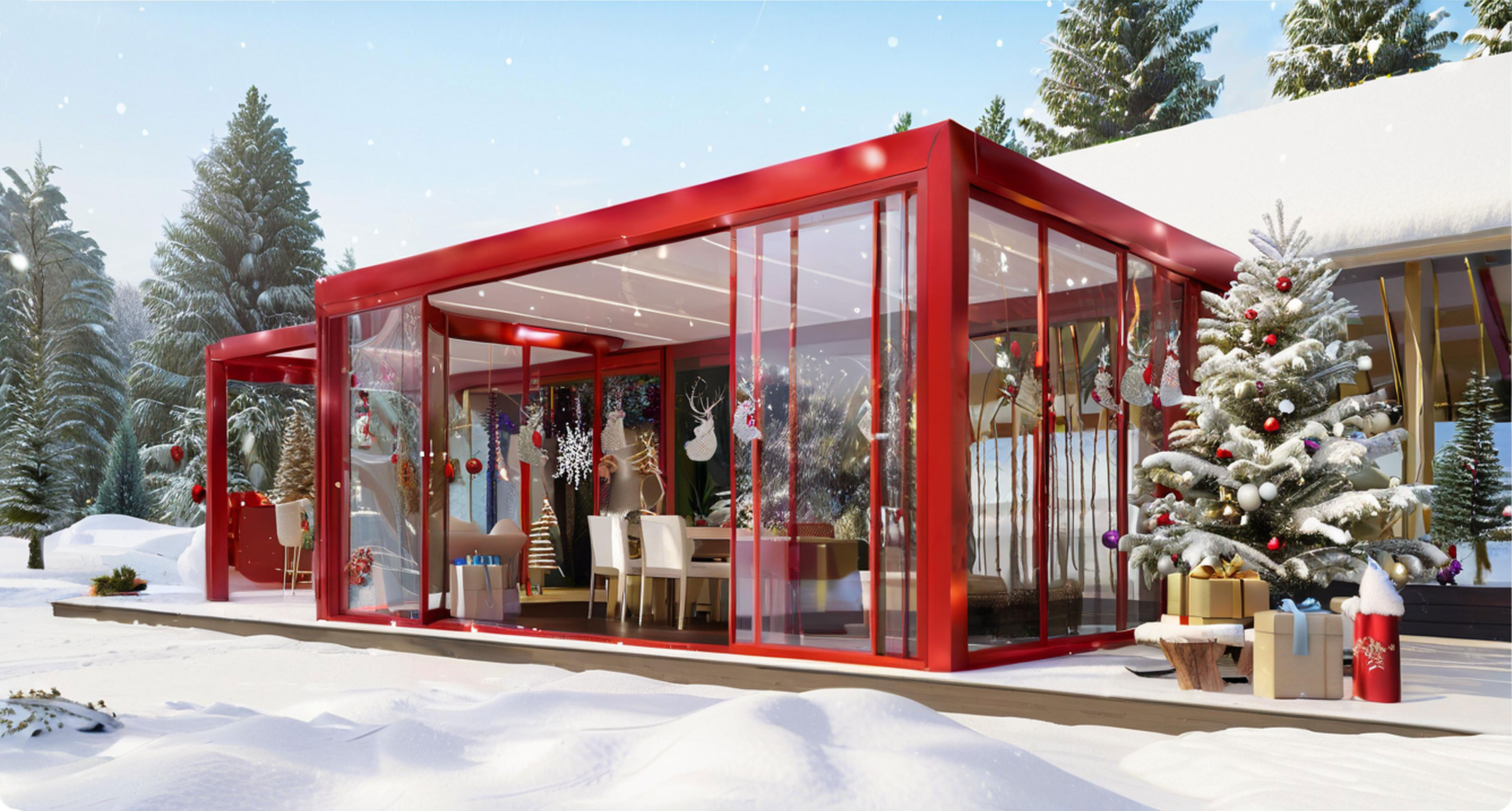 Christmas Pergola Ideas 