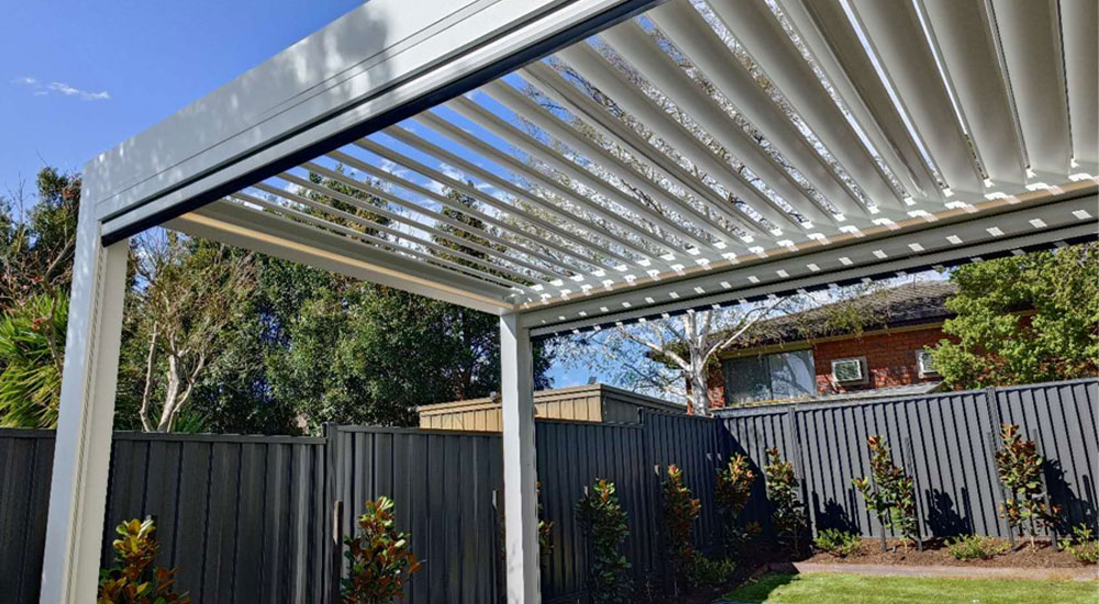 Modern Aluminum Pergola - Outdoor Structure