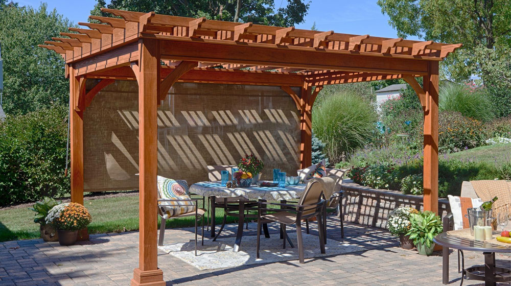 wood-pergola