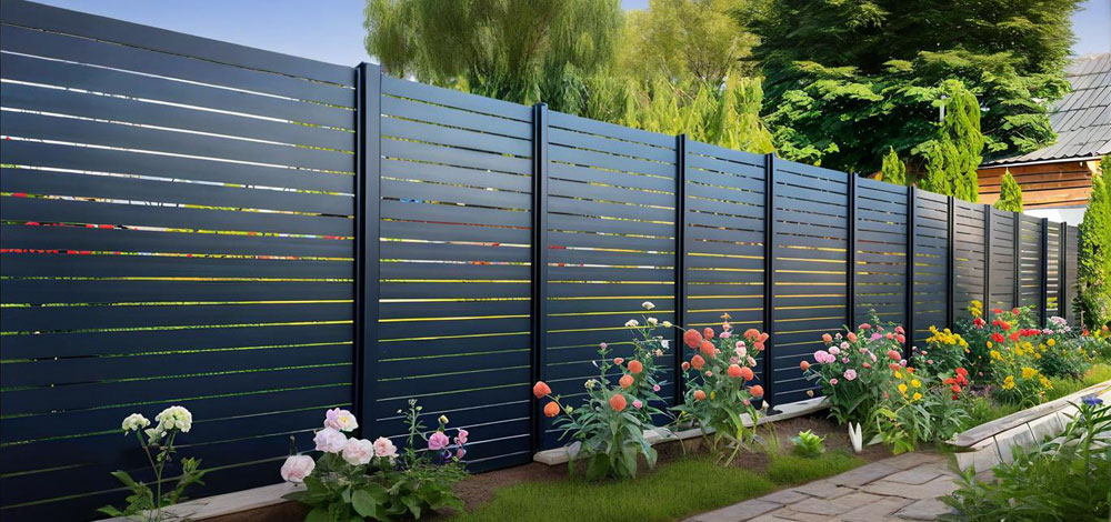 modern-aluminum-slat-fence