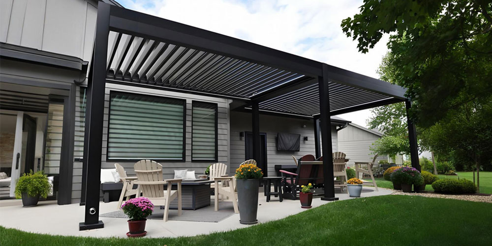 Multi-Functional Pergola for Backyard Entertainment Multi-Functional Pergola for Backyard Entertainment