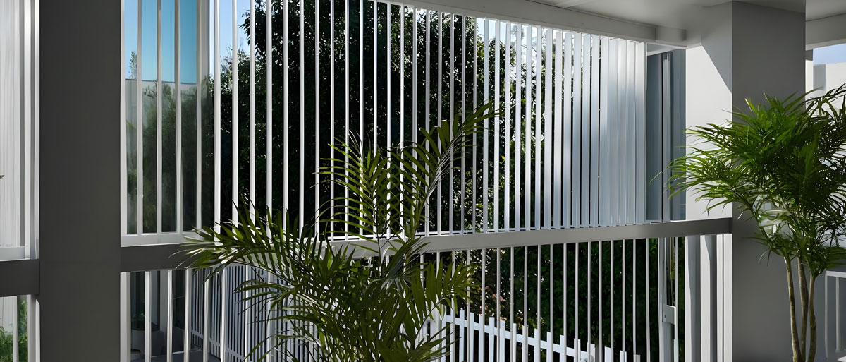 Adjustable & Fixed Privacy Screen ventilation Aluminium Louvres Adjustable & Fixed Privacy Screen ventilation Aluminium Louvres