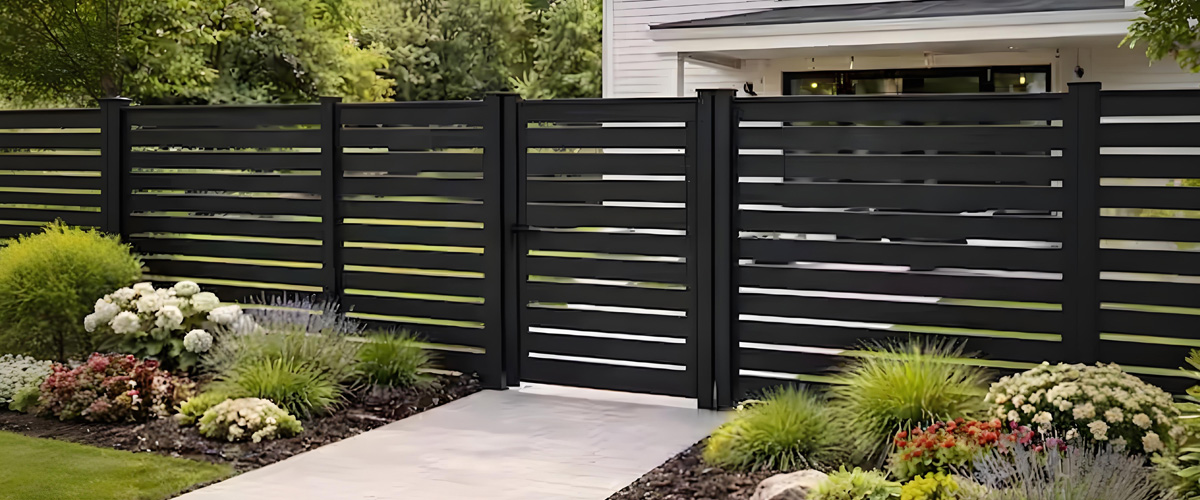 Slat-Fence-Panels