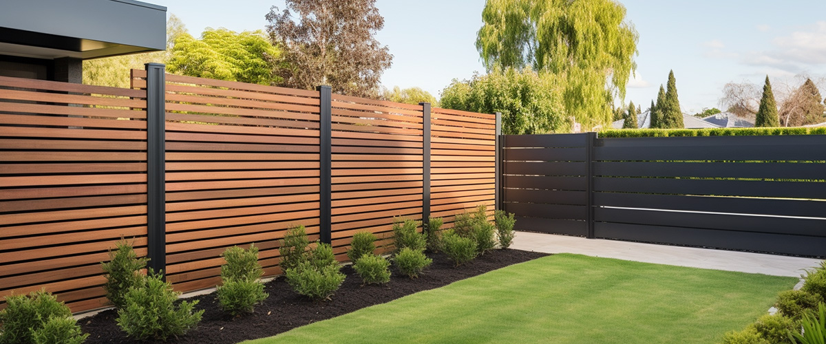 Wood-Grain-Aluminum-Fencing
