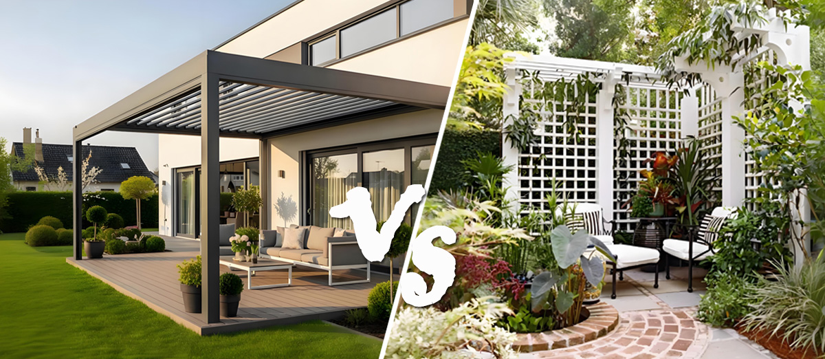 What is The Difference Between a Pergola and a Trellis？