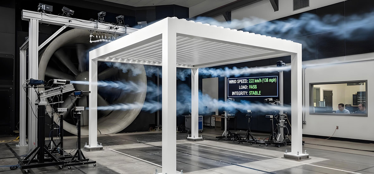 BLD-aluminum-pergola-wind-resistance-testing-certification